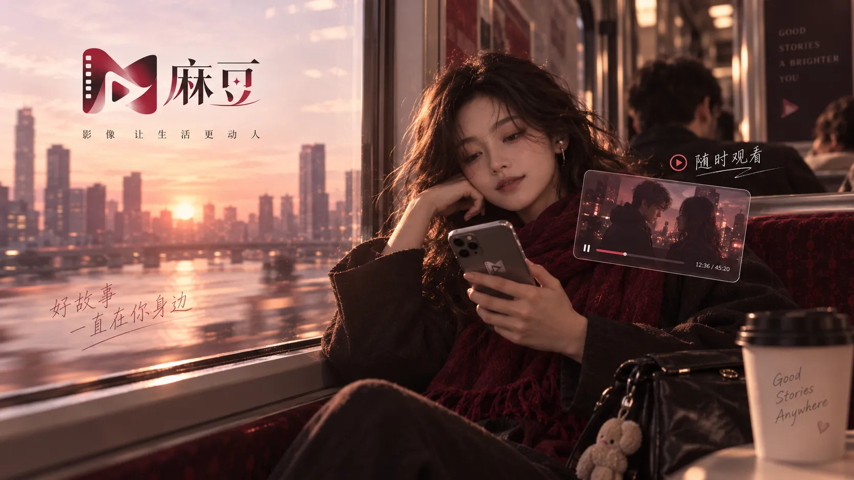 移动端与网页端浏览界面示意